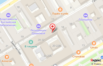 Galernaya 20 на карте