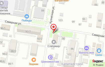 Спортивный клуб Lion на Кузнечной улице на карте