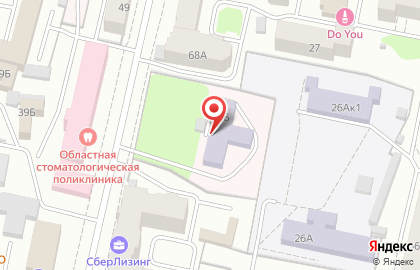 Специализированный дом ребенка №2 на улице Чайковского на карте