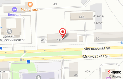 Мировой судья судебного участка №1 на Московской улице на карте