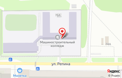 Пермский машиностроительный колледж на карте