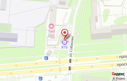 Автошкола Джек на улице Собинова на карте