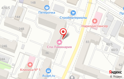 Студия красоты EVA на Комсомольской на карте