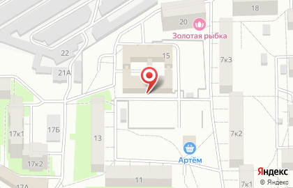 Частный детский сад Колосок на карте
