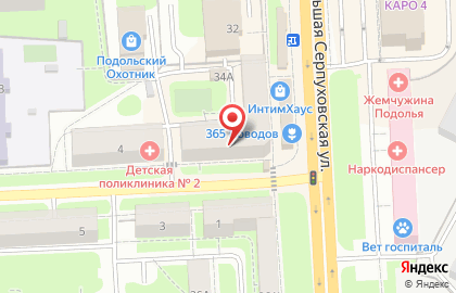 Магазин товаров для рукоделия в Москве на карте