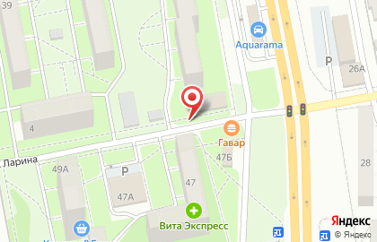 Киоск по продаже фруктов и овощей на Автозаводском шоссе на карте