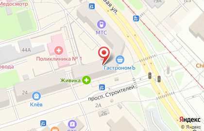 Компания по монтажу натяжных потолков Хамелеон на карте