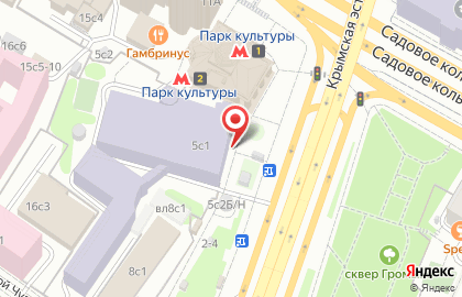 Школа №1253 с дошкольным отделением на Зубовском бульваре на карте