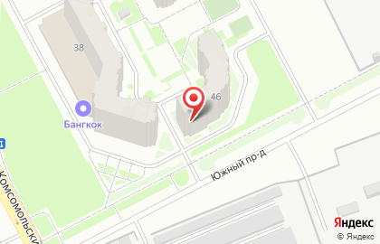 Строящиеся объекты Фонд развития жилищного строительства Кемеровской области на Комсомольском проспекте на карте