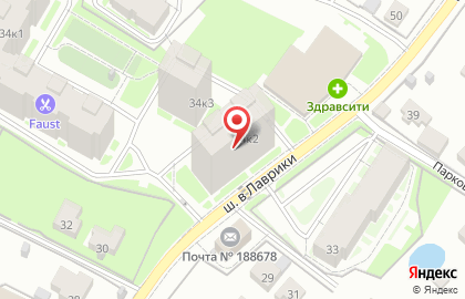 Магазин Красное & Белое в Санкт-Петербурге на карте