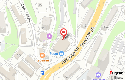 Банкомат Банк ВТБ24, филиал в г. Владивостоке на Луговой улице на карте