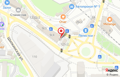 Кафе Пельмени & пироги в Первореченском районе на карте