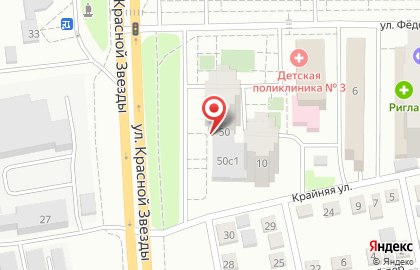 Ломбард Уездный ломбард на улице Красной Звезды на карте