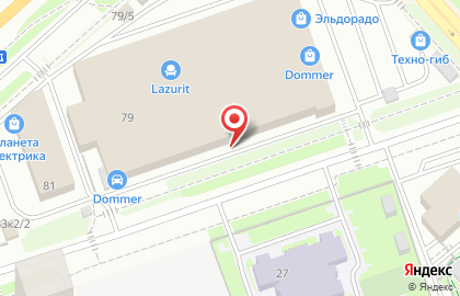 Фирменный салон дверей Дверные технологии ESTET в Советском районе на карте