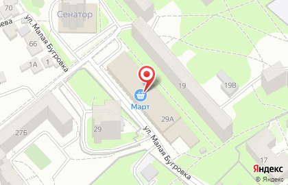 Зоомаркет Ле'Муррр в Ленинском районе на карте