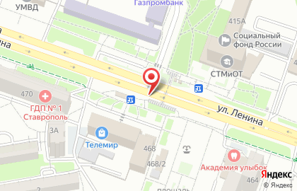 Союзпечать на улице Ленина на карте