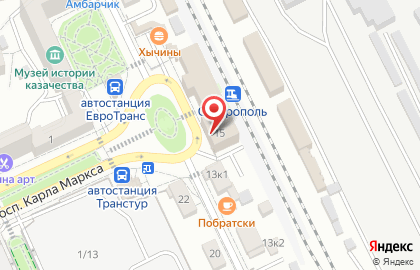 Банкомат ВТБ в Ставрополе на карте