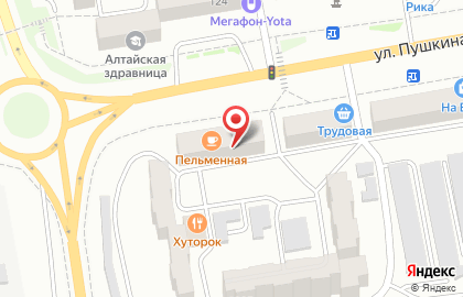 Ням-Ням на улице Пушкина на карте