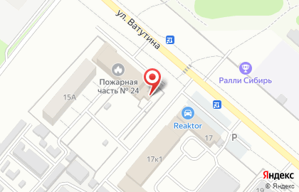 1 отряд Федеральной Пожарной Службы ГПС ГУ МЧС России по Омской области Пожарная спасательная часть №24 на карте