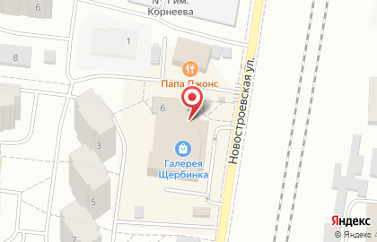 Областное Ремонтное Бюро на Новостроевской улице на карте