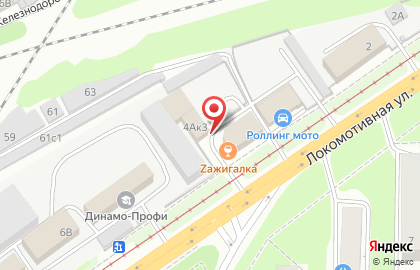 ДВЕРИ ЭТАЛОН на Локомотивной улице на карте