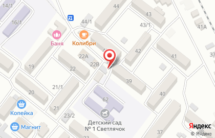 Продуктовый магазин Баракат на карте