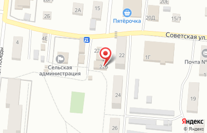 Продуктовый магазин Смак на Юбилейной улице на карте