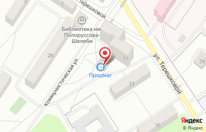 Фирменный магазин Мясокомбинат Звениговский на Коммунистической улице на карте
