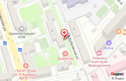 ОДС Жилищник Таганского района на метро Пролетарская на карте