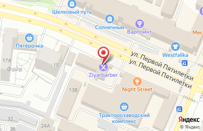 Магазин зоотоваров в Челябинске на карте