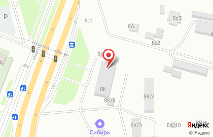 Компания ритуальных услуг Комета на Енисейском тракте на карте