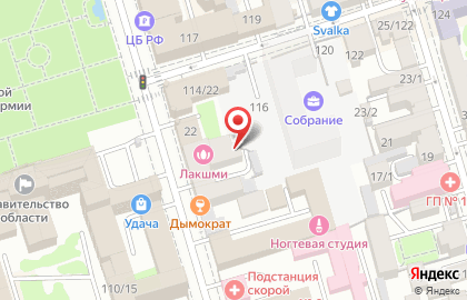 Легенда на проспекте Соколова на карте