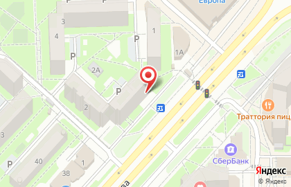 Пекарня У дома в Октябрьском районе на карте