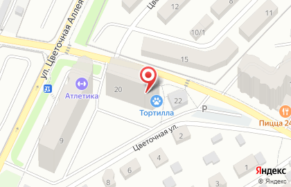 Ателье пошива одежды и штор на улице Фадеева на карте