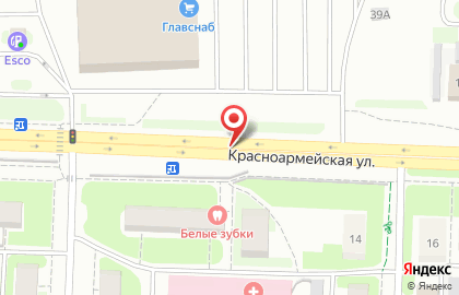 Центр кузовного ремонта на Красноармейской улице на карте