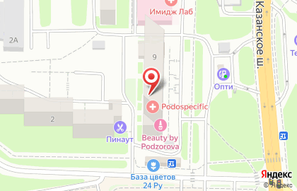 Салон красоты Authentica club в Нижегородском районе на карте