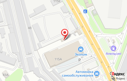 Шиномонтажная мастерская в Первомайском районе на карте