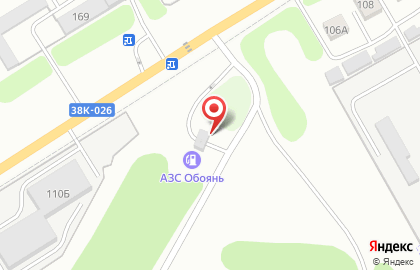 АЗС в Курске на карте
