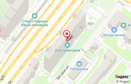Северного АО Беговой гу ис Одс-43-2 на карте