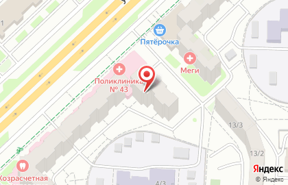 Клиника Эксперт на улице Маршала Жукова на карте