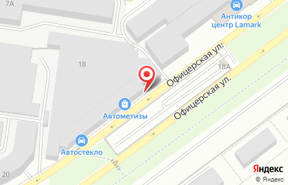 Магазин автоэмалей Штурман-авто63 в Автозаводском районе на карте