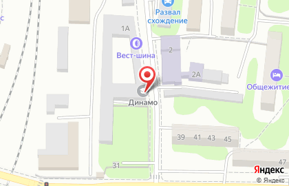 Учебный центр Динамо в Ленинградском районе на карте