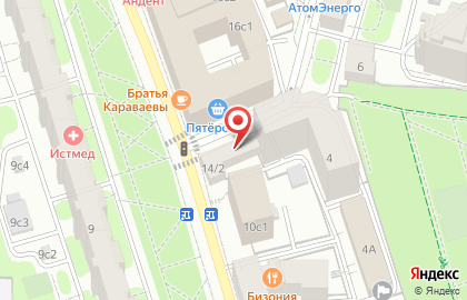 Общежитие HostelCity на Краснопролетарской улице на карте