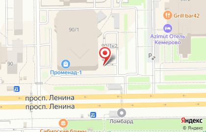 Книжный интернет-магазин Лабиринт на проспекте Ленина на карте
