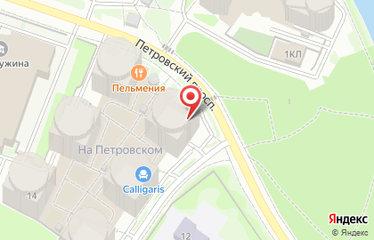 Петровский, 14 на карте
