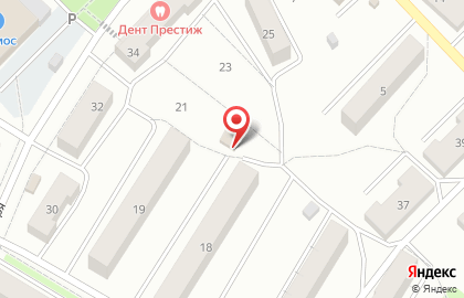 Продуктовый магазин Заря на улице Островского на карте