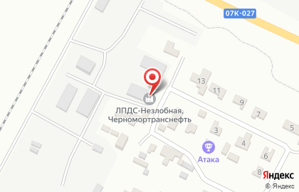 Линейная производственно-диспетчерская станция Черноморские магистральные нефтепроводы на карте