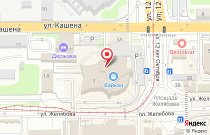 Банкомат СберБанк на улице Желябова на карте