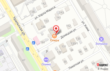 Сауна Опера на карте