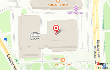 Городские зрелищные кассы на Свердловском тракте на карте